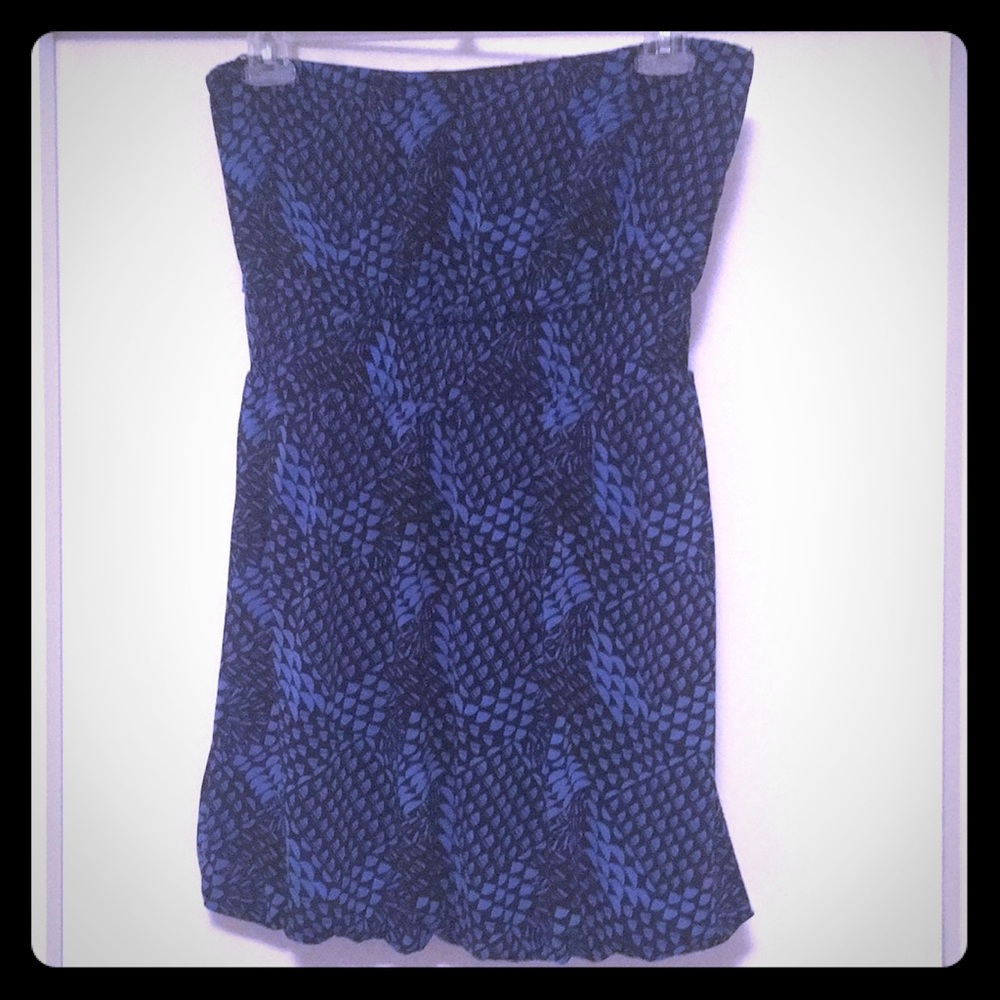 Banana Republic Bubble Hem Tube Mini Dress